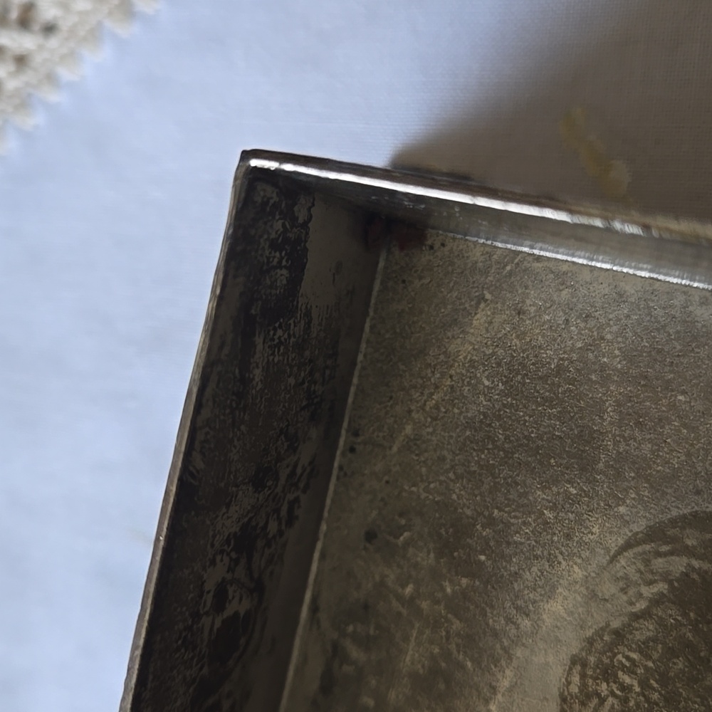 JAPAN Vintage Silver Jewelry Box with Engraved Design - Picture 11 of 13